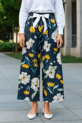 Floral Navy Pajama Pant