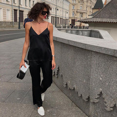Black Cami Set
