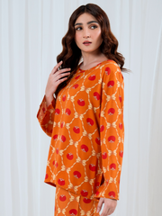 Tangerine bloom co-ord