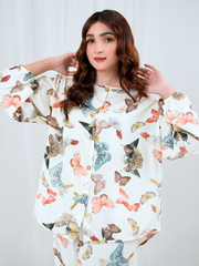 Butterfly Viscose Co-Ord Set