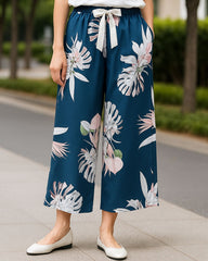 Floral Blue Pajama Pant